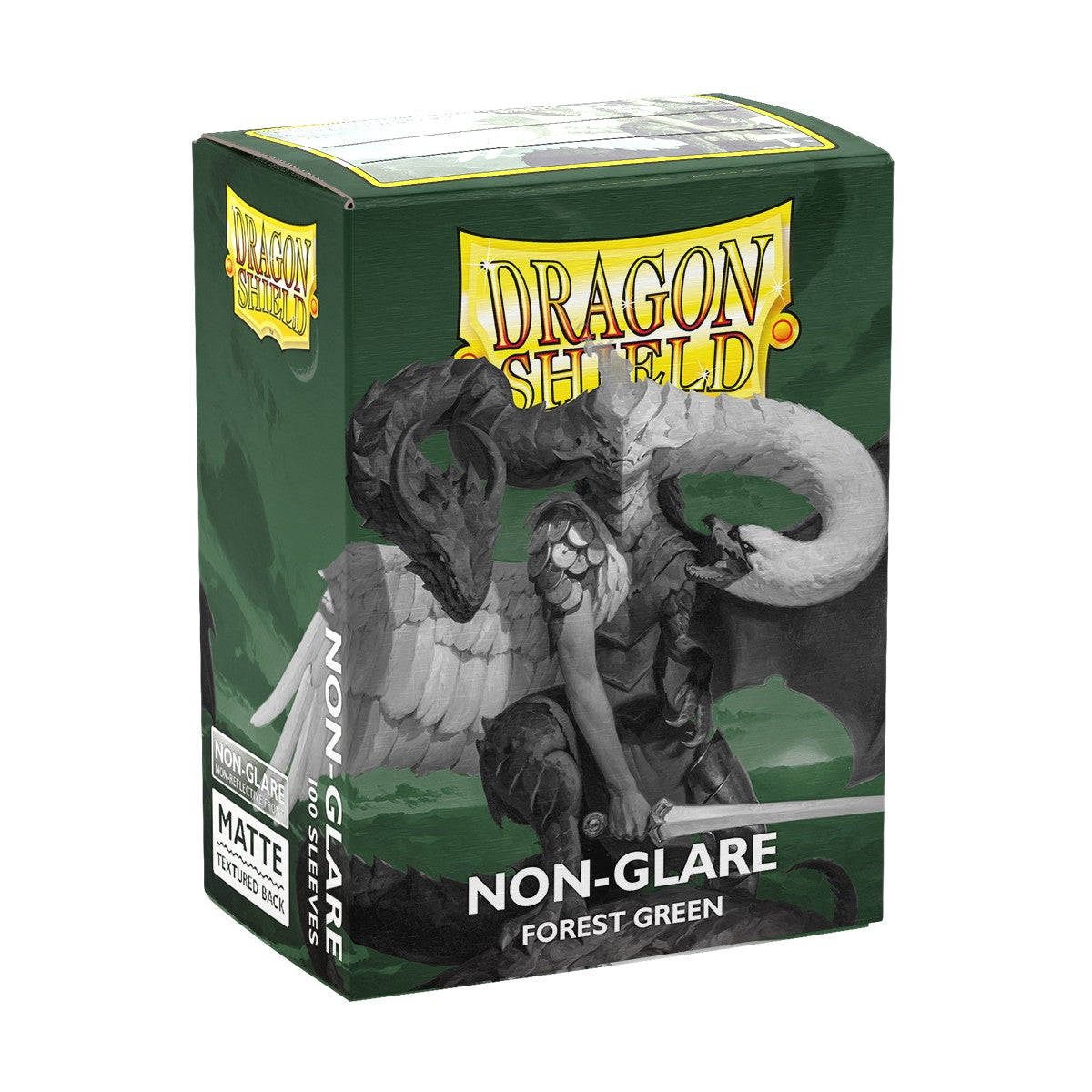 PokeHEX VIP — Dragon Shield Sleeves: Standard Matte Non-Glare - Forest Green 100CT