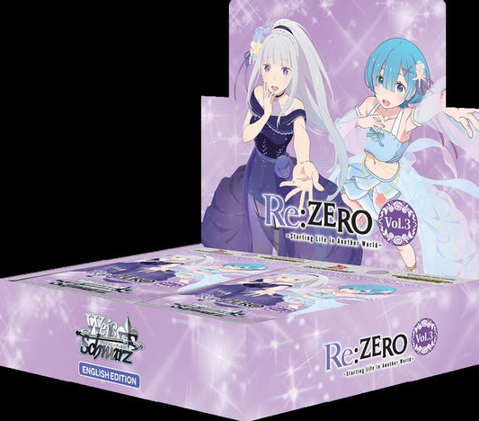 Weiss Schwarz Re:ZERO -Starting Life in Another World- Vol. 3 Booster Box