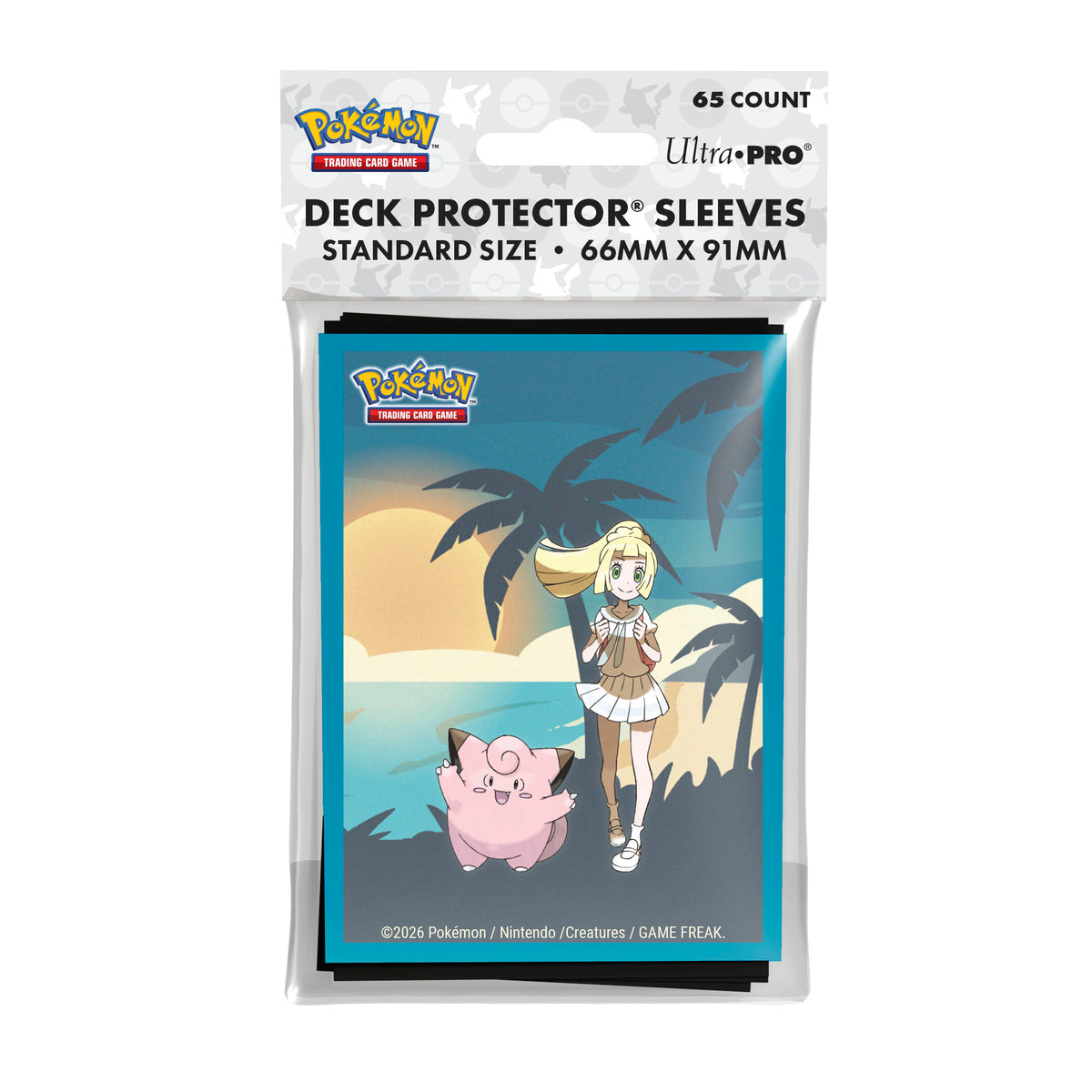PokeHEX VIP — Ultra Pro Sleeves Pokemon Lillie and Clefairy