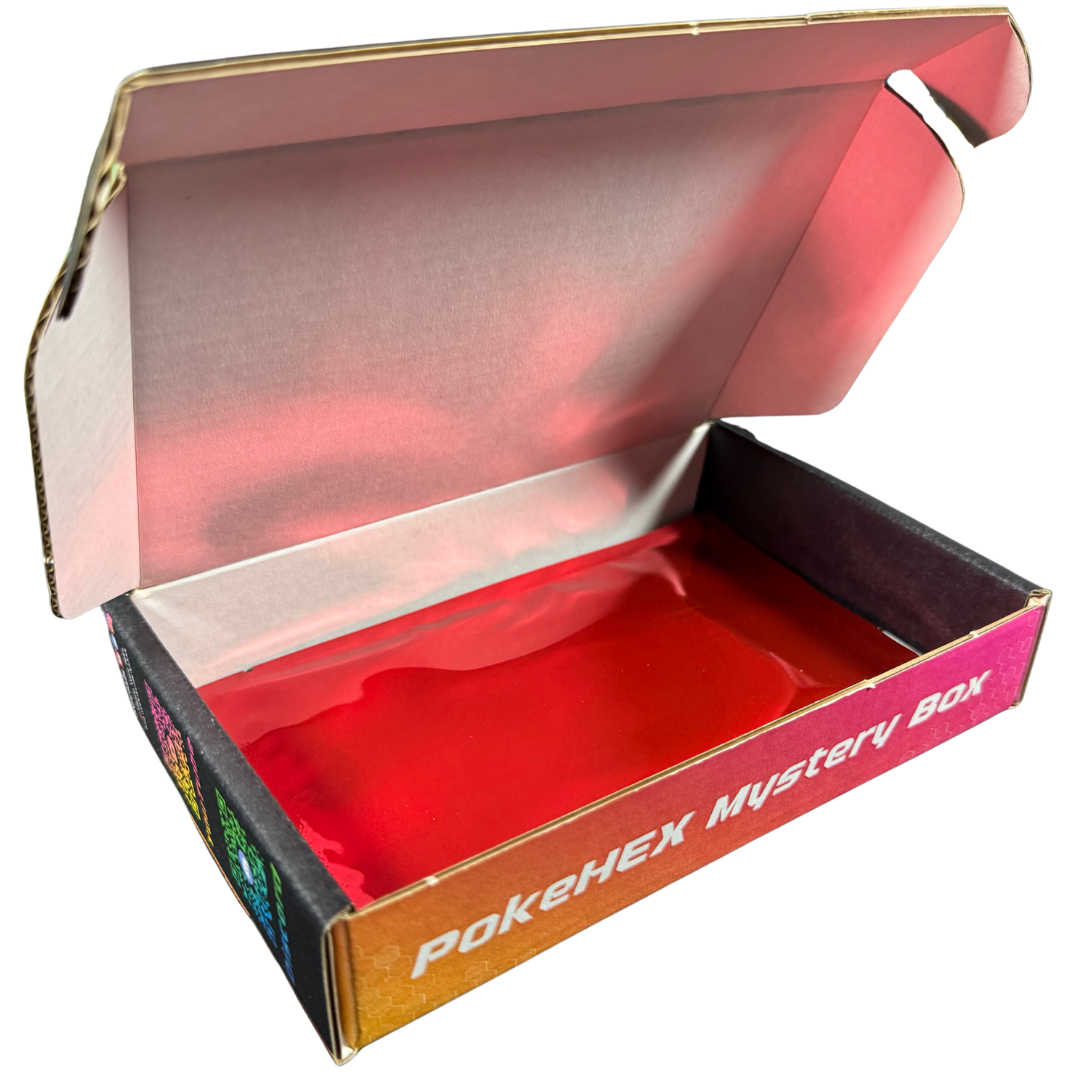 PokeHEX Mystery Box 2.0 – Pokémon Card Booster Pack Mystery Box (6 Packs)